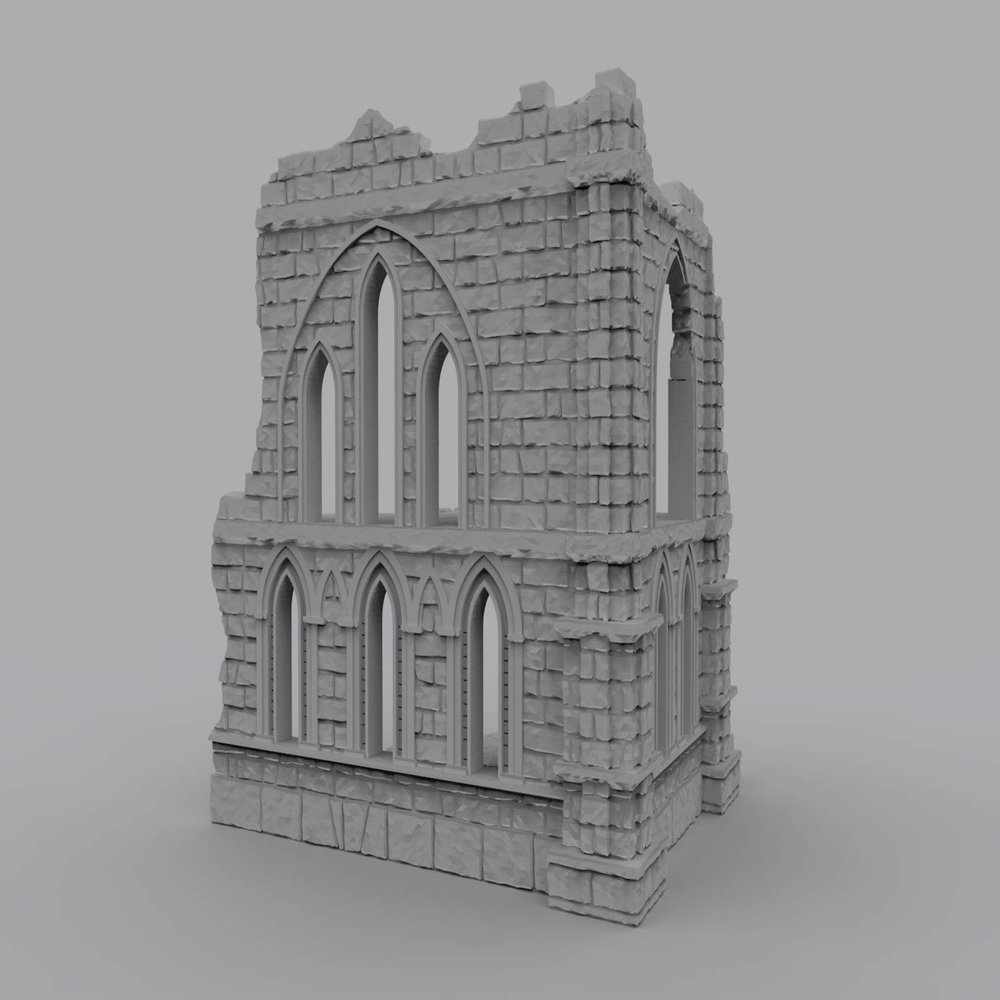3D Printable Wargaming Terrain - 120pcs Digital STL Files Package