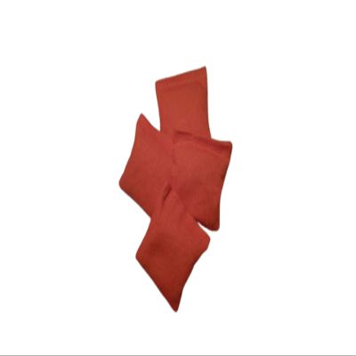 3" mini cornhole bags set of 4 Orange