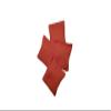 3" mini cornhole bags set of 4 Orange view 1