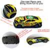 Himeeu Pull Back Racing Cars Die cast Race Car Vehicles,3 Inch Metal Friction Powered Car Toys for Toddlers, Set of 5 (Racing Cars) view 4