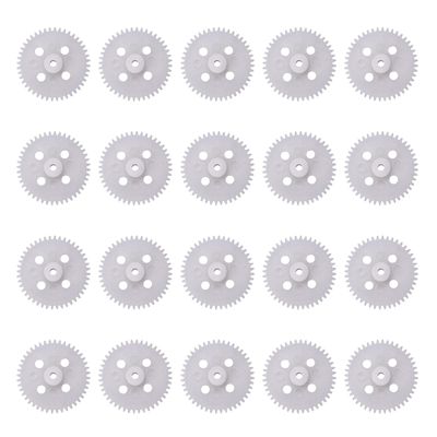 Othmro 20pcs Plastic Gears 44 Teeth Model 442A Reduction Gear Plastic Worm Gears for RC Car Robot Motor