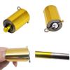 Enjoyer 59"/150cm Metal Appearing Cane, Appearing Staff Magic Wand Stage Close-up Magic Trick Magician Cane (Golden Silver) view 3