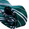 Angel Kiss Cosplay Wizard Tie for Themed Party Halloween Christmas Birthday Dress Up Party Magic Costume Accessory, Unisex Cosplay Striped Necktie for Adults and Teens Daily Use - Green view 3