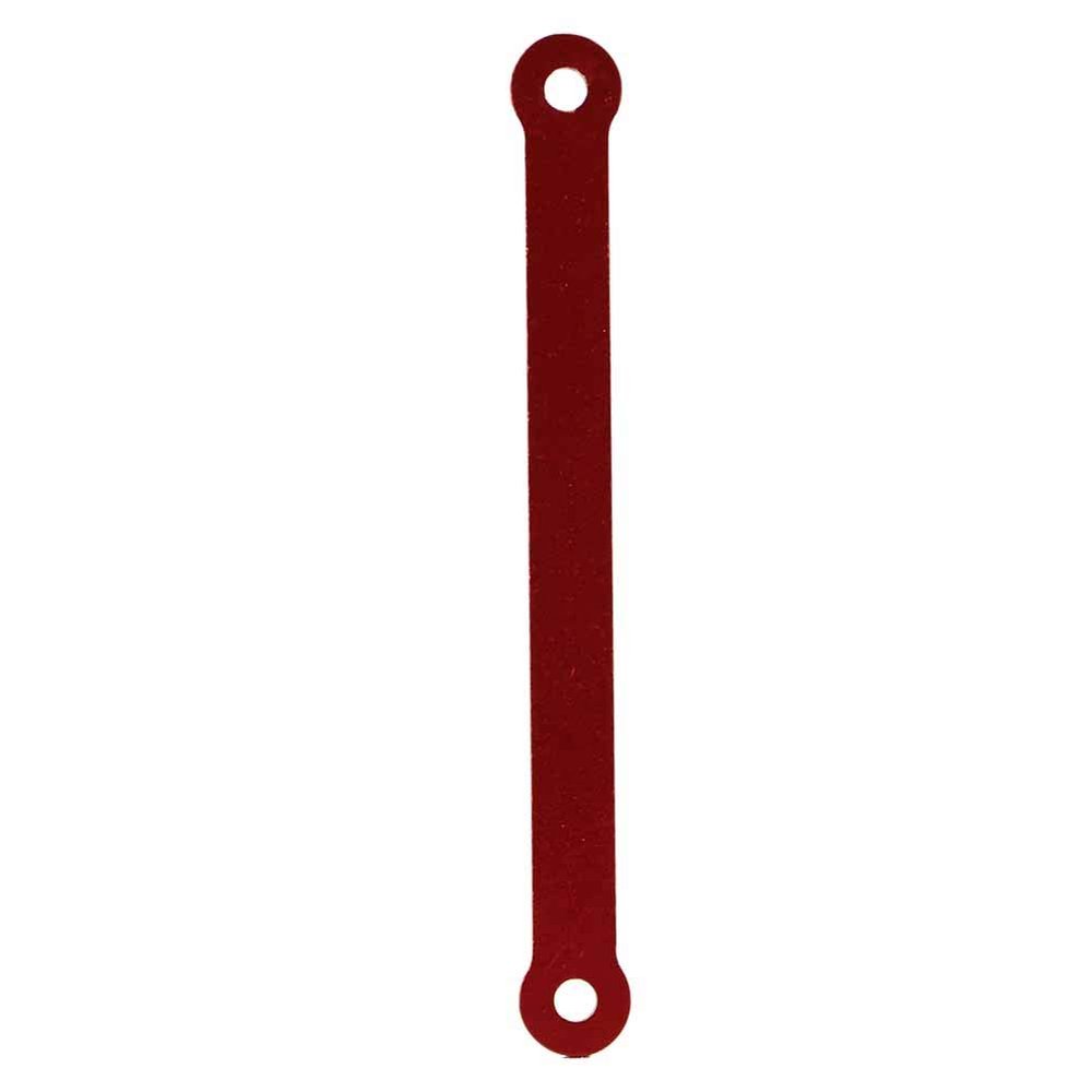 RC Tie Bar, 4 Color Aluminum Alloy Front Arm Tie Bar for Traxxas Slash 2WD 1:10 RC Car(Red)
