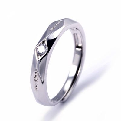 SXFSE Womens Luxury Rings, Personalized Metal Full Diamond Microinlaid Zircon Female Ring Jewelry Gift for Girlfriend Mother