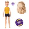 Creatable World Character Starter Pack CS-414, Blonde Doll with Blue Eyes, Wavy Long-Hair Wig, Removable Tank and Shorts, Creative Play for All Kids 6 Years Old and Up view 4