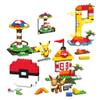 MEGA Pokmon Building Toys Set, Building Box with 450 Pieces, 2 Poseable Characters and Storage Box, for Kids view 2