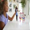 Barbie Careers Doll & Playset, Art Teacher Theme with Brunette Doll, 1 Toddler Doll, Color-Change Easel & Accessories view 2