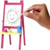 Barbie Careers Doll & Playset, Art Teacher Theme with Brunette Doll, 1 Toddler Doll, Color-Change Easel & Accessories view 4