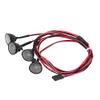Tbest RC Light Bar, LED Roof Lamp, Compatible with scx10 Car, Red+White view 3