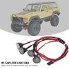Tbest RC Light Bar, LED Roof Lamp, Compatible with scx10 Car, Red+White view 4
