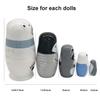 Konrisa Matryoshka Nesting Dolls for Kids Adults Hand Painted Panda Stacking Toys Animal Nesting Dolls Figurines Halloween Xmas Gifts Wedding Party Supplies,Set of 5 Pieces view 3