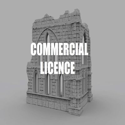 3D Printable Wargaming Terrain - 120pcs Digital STL Files Package - Lifetime Commercial Licence