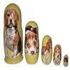 Beagles nesting doll view 1