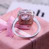 SXFSE Womens Luxury Rings, Personalized Metal Full Diamond Microinlaid Zircon Female Ring Jewelry Gift for Girlfriend Mother view 3