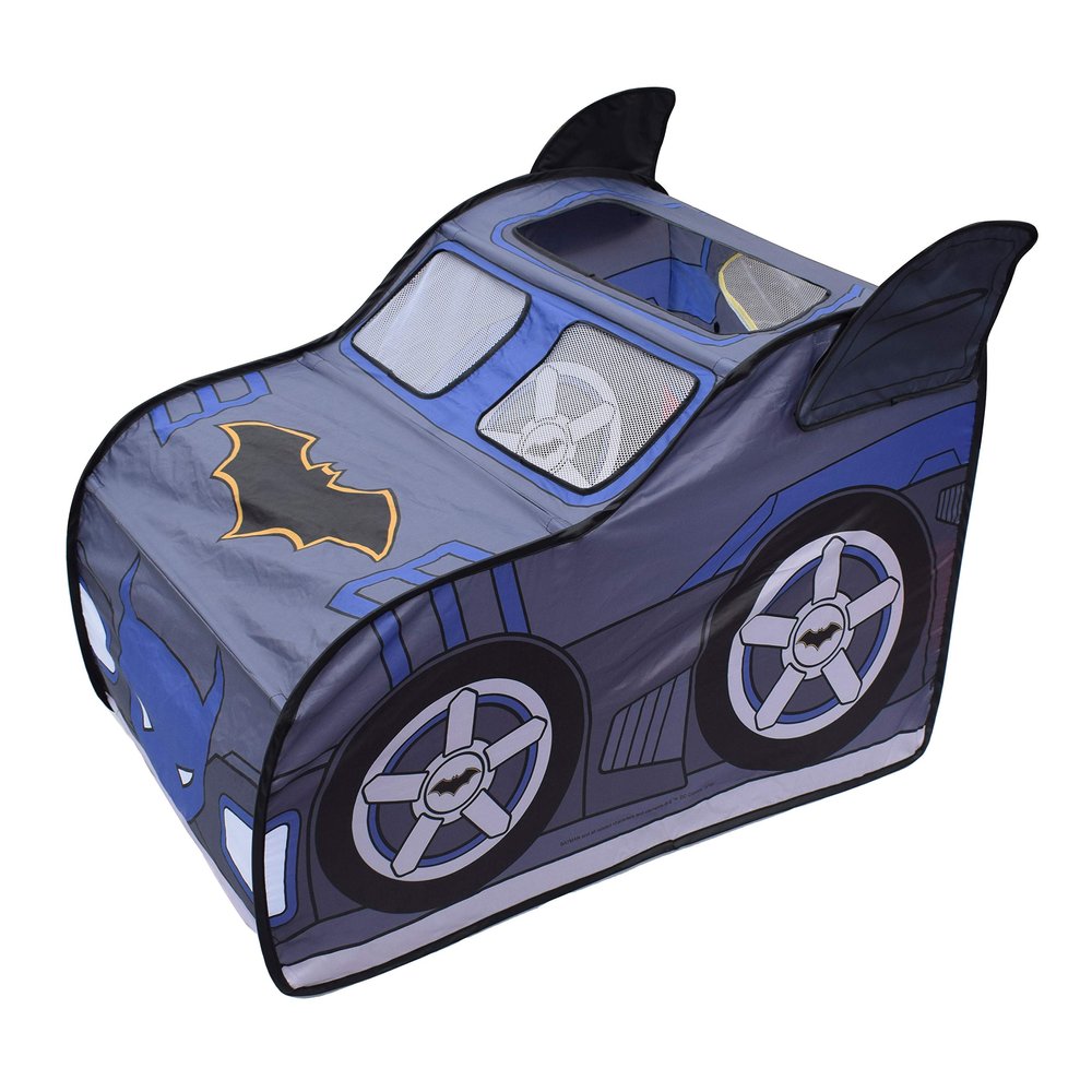 Batman Pop Up Batmobile Tent  Indoor Playhouse for Kids | Toy Gift for Boys and Girls  Sunny Days Entertainment