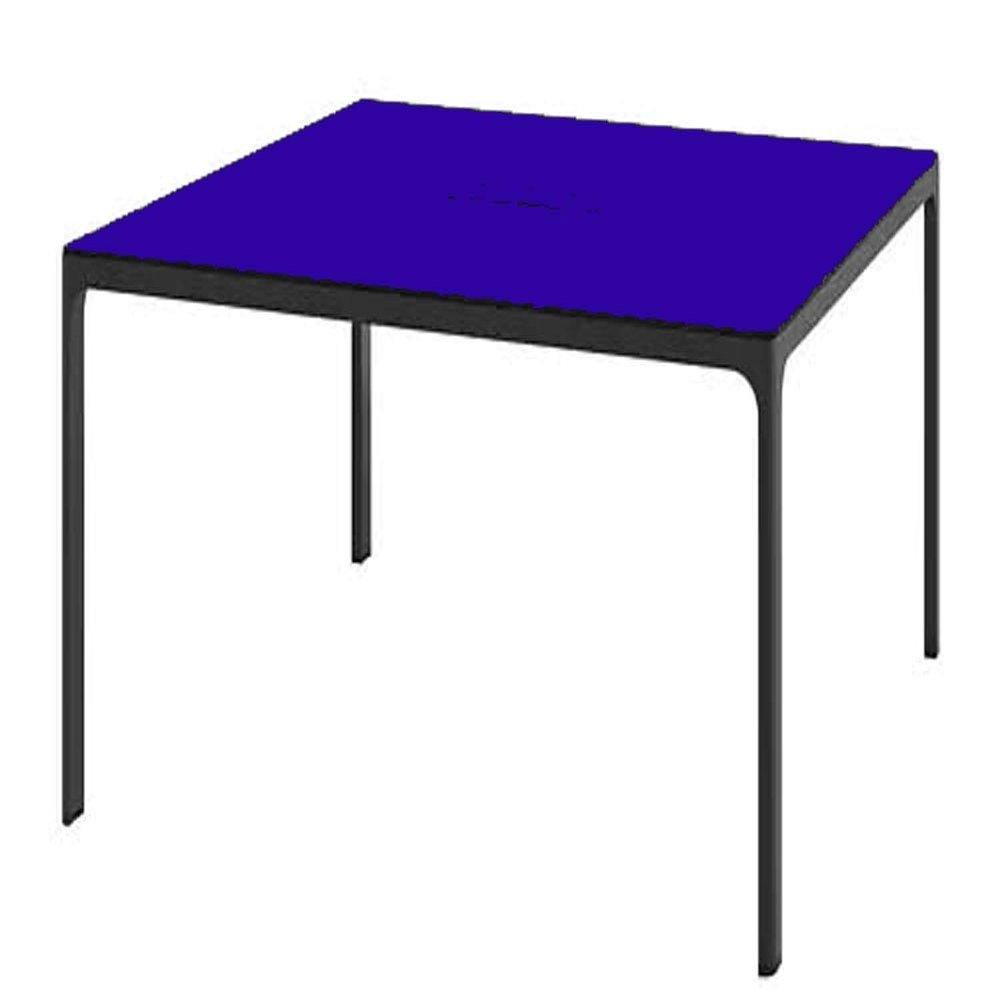 Playezze Speed lite Poker Table Cover - Felt Style Poker Tablecloth fits Lifetime Rectangle Cover + pad- Rated for Tournament Play (Blue, 7 ft Lifetime Rectangle)