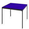Playezze Speed lite Poker Table Cover - Felt Style Poker Tablecloth fits Lifetime Rectangle Cover + pad- Rated for Tournament Play (Blue, 7 ft Lifetime Rectangle) view 1