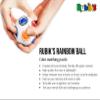 Rubiks Cube Rainbow Ball Color Matching Puzzle | White view 2
