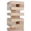 TUAHOO Outdoor Games Giant Tumble Tower (Stacks to 4+ Feet), Jumbo Tumbling Timber, Pine Wooden Stacking Yard Game for Kids Adult Family Fun, 54 - Blocks Tower view 3
