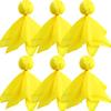 6 Pack Football Penalty Flags Tossing Flags Sports Fan Set Party Accessories for Football Theme(Yellow) view 1