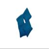 EmbroideryByZevotek 3" Mini Cornhole Bag Set of 4 Bright Blue view 1