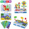 SUPSTEM STEM Building Toys for Kids Ages 4-8 | 224-Piece STEM Drill & Build Kit with Screwdriver, Pegboard | Educational Toys for 5+ Year Old Boys Girls | Gift for Birthdays view 2