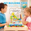 SUPSTEM STEM Building Toys for Kids Ages 4-8 | 224-Piece STEM Drill & Build Kit with Screwdriver, Pegboard | Educational Toys for 5+ Year Old Boys Girls | Gift for Birthdays view 4