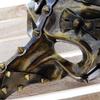 Fantasy Halloween Steam Punk, Foam Mask. for Cosplay, Halloween Party, Collection (2202-Gold) view 3