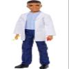 Barbie Careers Ken Fashion Doll & Accessories, Dentist Wearing Removable Outfit with Doctor's Coat, Toothbrush & Toothpaste view 1