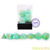Bescon Moonstone Dice Set Jadeite, Bescon Polyhedral RPG Dice Set Moonstone Effect view 4