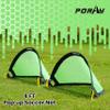 Poray Soccer Goal for Kid Easy-up Set of Two Portable 4FT Soccer Net 210D Oxford with 8 Field Marker Cones Extra Stakes Fun for Backyard and Soccer Training view 2