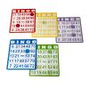 Yuanhe 50 Bingo Game Cards - Bingo Set Kids Party Paper Card Games School Classroom Family Gathering Activity Casino Trip view 3