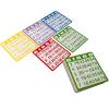 Yuanhe 50 Bingo Game Cards - Bingo Set Kids Party Paper Card Games School Classroom Family Gathering Activity Casino Trip view 4