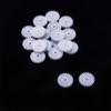 Othmro 20Pcs Plastic Gears 22 Teeth Model 222A Reduction Gear 0.07inch Hole Diameter 0.47inch Outer Diameter 0.12inch Thickness Plastic Worm Gears for RC Car Robot Motor White view 3
