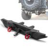 Alloy Rear Bumper w/Tow Trailer Drop Hitch for 1/10 RC Crawler TRX-4 SCX10 II 90046 view 1