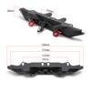 Alloy Rear Bumper w/Tow Trailer Drop Hitch for 1/10 RC Crawler TRX-4 SCX10 II 90046 view 2