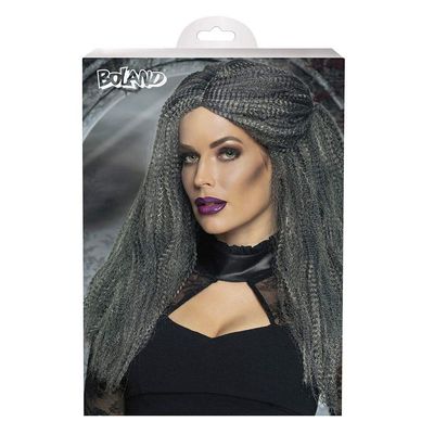 Boland 85605 Griselda Witch Wig, Gray, Standard Size