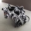 Fantasy Halloween Steam Punk, Foam Mask. for Cosplay, Halloween Party, Collection (3002-Silver) view 2