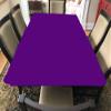 Playezze Felt Poker Table Cover for Square, Rectangle Table (Oval Size Option Available) or Card Table - Patio Table Cover (Purple, 80 * 50 inch Rectangle) view 2
