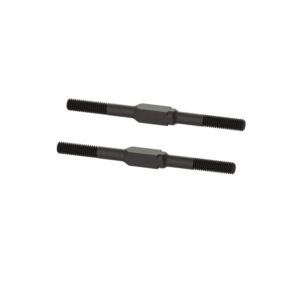 ARRMA Steel Turnbuckle M4x60mm, Black (2), ARA330601