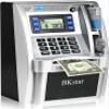 BKstar ATM Piggy Bank for Real Money for Kids/Boys with Power-Off Memory, Debit Card, Onekey Shutdown, Coin Recognition, Target Setting, Bill Feeder, Balance Calculator, Savings Machine Box view 1