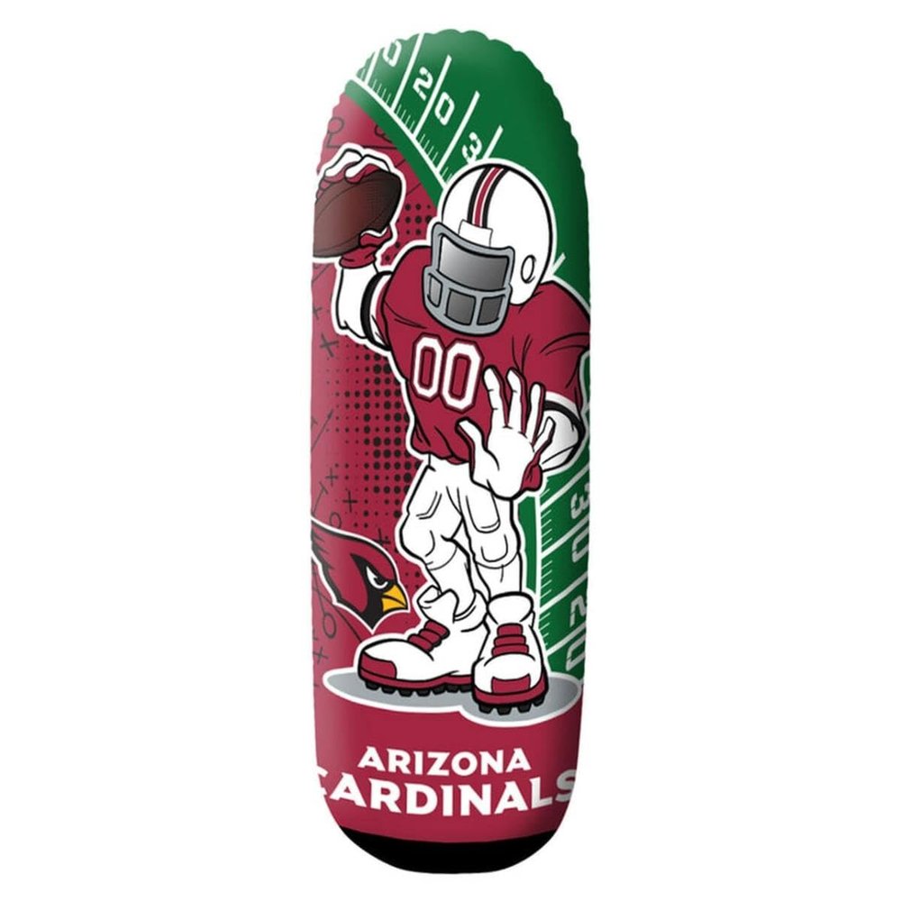 Fremont Die NFL Arizona Cardinals Bop Bag Inflatable Tackle Buddy Punching Bag, Rookie: 36" Tall, Team Colors