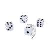 KRISMYA 100Pcs 8mm White Dice,Adult Game Dice for Math,Activity,Casino Theme,Party Favors,Gifts,Magic Tricks Prop view 3