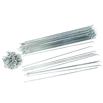 36 Star Spokes #14-250 Starlight with Nipple