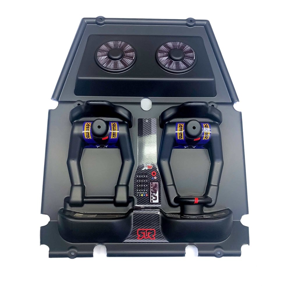 ARRMA Interior, Black with Decals: Mojave 6S BLX, ARA411003
