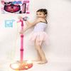 NA Princess Karaoke -Children's Toy Stand Up Microphone Play Set w/Built-in MP3 Player, Speaker, Adjustable Height (Pink) view 4