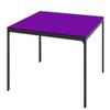 Playezze Speed lite Poker Table Cover - Felt Style Poker Tablecloth fits Lifetime Table - Rectangle - Rated for Tournament Play - Cover + pad (Purple, 7 ft Lifetime Rectangle) view 1