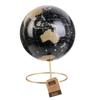 Happy Working CMMO1314 Decorative Globe 21.5 x 29 cm Original Creative Design Black view 2