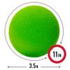 Franklin Sports MLB 27in Foam Bat & Ball Set - Kids Baseball and Bat Set - Includes Foam Bat and Ball - Officical MLB Licensed Product - Green view 4